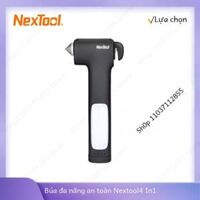 Nextool Công Cụ Thoát Xe Khẩn Cấp Búa An Toàn Đa Năng 4 Trong 1 Với Đèn Pin Cắt Dây An Toàn Cửa Sổ & Chức Năng Sạc Dự Phòng