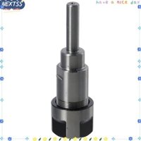 Nextss 8mm đến 12,7mm Bộ chuyển đổi máy khoan chế biến gỗ, 1 / 2 "Shank Black 8mm Shank Router Collet Thanh mở rộng, Máy cắt phay thép Carbon 12,7mm cầm tay Collet Công nhân cực mở rộng