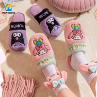 Nexusbeam Trượt Lông Tơ Trẻ Em, Dép Sang Trọng Hoạt Hình Đế Dày Cinamonroll, Dép Đi Trong Nhà Dễ Thương Cho Mèo Kitty Giày Bé Trai