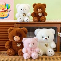 Nexusf Gấu Đồ Chơi Thú Nhồi Bông, Đồ Chơi Sang Trọng Gấu Mô Phỏng Lông Tơ, Đồ Chơi Gối Sang Trọng Ins Hoạt Hình Gấu Nhồi Bông Thoải Mái Búp Bê Sang Trọng Trang Trí Hiện Tại