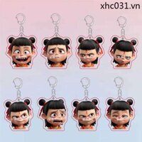 Nezha 2 Motong Haohai Nezha Phim Hàng Hóa Dễ Thương Móc Khóa Trang Trí Schoolbag Mặt Dây Chuyền Quà Tặng