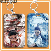 Nezha: Cậu bé ma thuật Ao Bing, bìa trượt, hộp đựng thẻ sinh viên có dây đeo