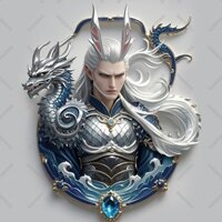 Nezha: Con của biển, móc khóa chuông hoạt hình, quà tặng acrylic anime, phụ kiện ba lô [djy]