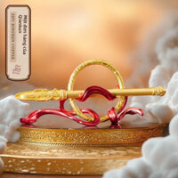 Nezha Fire Point Gun Loại Bỏ Bút Ma Thuật Nazha Bút Nezha Demon One Pen Đồ Trang Trí Điểm Lửa Ding Qiankun Lai Máy Tính Để Bàn Quà Tặng Bé Trai Bé Gái Fri