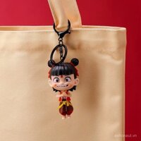 Nezha: Hình Naoboshi Trẻ Em Ma Thuật, Búp Bê Bay, Móc Khóa, Mặt Dây Chuyền, Quà Tặng Trang Trí Nhỏ