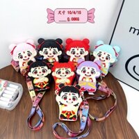 Nezha Hoạt Hình Dễ Thương Ví Đựng Tiền Xu Màu Bán Chạy Nezha Chanel Phong Cách Silicon Túi Đeo Vai Bé Gái Trẻ Em Túi ruiqiao.my20250327