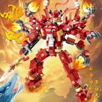nezha nezha motor nuclear nezha gundam nezha mô hình Nezha: Con của Biển Mô hình Nezha bán chạy trong dòng xu hướng quốc gia tương thích với khối xây dựng Lego
