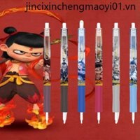 Nezha Pen Ao Bing Hoàng Tử Thứ Ba Báo Chí Gel Bút Bé Trai Đẹp Trai Học Sinh Tiểu Học Bút Bi Đen Magic Boy Haihai.