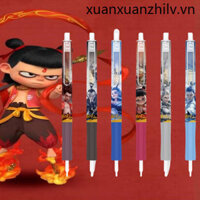 Nezha Pen Ao Bing Hoàng Tử Thứ Ba Báo Chí Gel Bút Bé Trai Đẹp Trai Học Sinh Tiểu Học Bút Bi Đen Magic Boy Haihai.