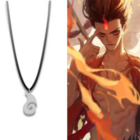 Nezha 's Demon Boy 's World Mặt Dây Chuyền Ban Đầu Bạc Vòng Cổ Nam Nữ Cặp Đôi Vòng Cổ Đơn Giản Quà Tặng Ngày Lễ Tình Nhân Cho Bạn Trai