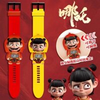 Nezha 's Demon Child Haohai Đồ Chơi Đồng Hồ Trẻ Em Bé Trai 3 Tuổi Đồng Hồ Điện Tử Mẫu Giáo Trẻ Em Bé Gái 625.2.14-2025