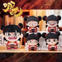 Nezha Sang Trọng Búp Bê Mob Psycho Móc Khóa Đồ Chơi Nhồi Bông Anime Dễ Thương Ngoại Vi Ba Lô Trang Trí Bộ Sưu Tập Quà Tặng Búp Bê Các Bức Tượng Nhỏ Và Đồ Trang Trí