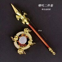 Nezha Sharp Wind Wheel Fidget Spinner Đồ chơi mô hình hai mảnh Đồ trang trí20250224