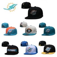 Nfl Liên Minh Miami Cá Heo Mũ Có Thể Điều Chỉnh Snapback Mũ Dành Cho Nam Nữ Mũ Bóng Chày Thể Thao Ngoài Trời Mũ Người Hâm Mộ Mũ Quà Tặng