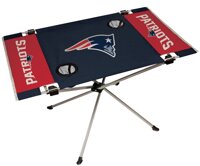 NFL Portable Folding Endzone Table, 31.5 in x 20.7 in x 19 in (All Team Options)