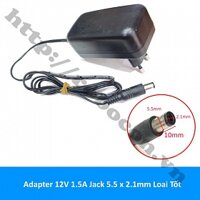 NG122 Adapter 12V 1.5A Jack 5.5 x 2.1mm Loai Tốt