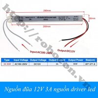 NG125 Nguồn đũa 12V 3A nguồn driver led