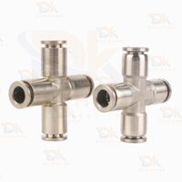 Ngã tư nối ống khí nén inox IPZA