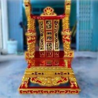 Ngai thờ gia tiên giá rẻ 41cm gỗ mít NT04