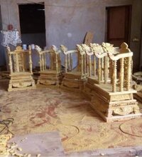 Ngai thờ gia tiên giá rẻ 47cm gỗ mít NT05