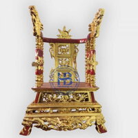 Ngai thờ gỗ đẹp Dát Vàng