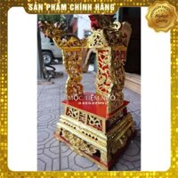 Ngai thờ vách - ngai thờ gỗ mít - ỷ thờ vách cao cấp kĩ xảo