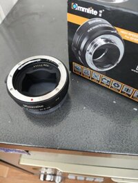 Ngàm Chuyển Commlite Sony E-Mount Sang Canon EF