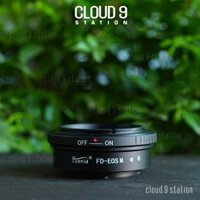 Ngàm chuyển FD-EOSM cho ống kính MF - Canon ngàm FD sang máy ảnh Canon EOS M ( hãng FUSNID )