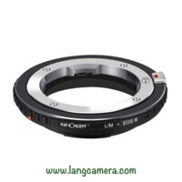 Ngàm chuyển LM-EosR hiệu K&F Concept (sử dụng lens Leica M trên máy EosR)