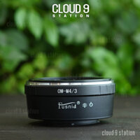 Ngàm chuyển OM-M43 cho ống kính MF - ngàm OM sang máy ảnh ngàm M4/3 Micro Four Thirds ( hãng FUSNID )