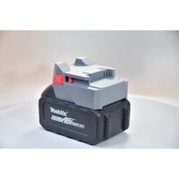 Ngàm Đế Chuyển Pin Chân phổ thông 4cm Sang Hitachi 14V 18V  KMS