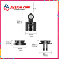 ngàm gopro thau tác nhanh telesin gắn máy quay action cam 66camera