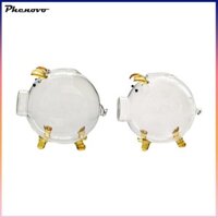 Ngân hàng heo đất thủy tinh Hộp tiền tiết kiệm hiện đại mới lạ