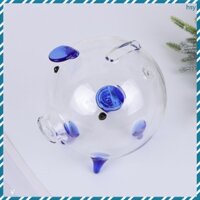Ngân hàng thủy tinh ngân hàng ngân hàng mô hình con heo đất tiết kiệm ngân hàng phim hoạt hình thay đổi nồi lưu trữ hộp tiết kiệm trong suốt cho trẻ em quà tặng sinh nhật ngân hàng hình huyisheng