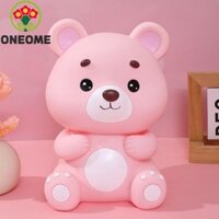 Ngân hàng tiết kiệm gấu ONEOME Ngày trẻ em sức chứa lớn dễ thương