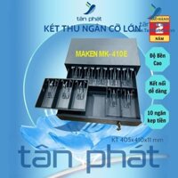 Ngăn kéo đựng tiền cỡ lớn Maken MK410E, Két thu ngân kết nối máy in hoá đơn,phần mềm quản lý bán hàng