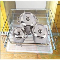 Ngăn kéo đựng xoong nồi Inox nan vuông ED02