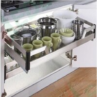 Ngăn kéo đựng  xoong nồi Inox hộp  EU06