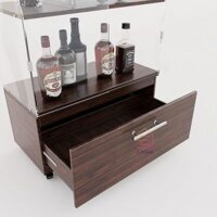 Ngắn Kéo EHOME Có Sẵn Bánh Xe Dễ Lắp Ráp  Đi Kèm Tủ Mica