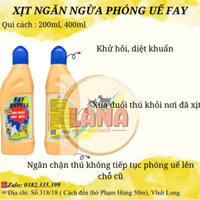 Ngăn phóng uế, xua chó mèo Fay Repell