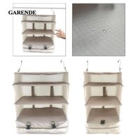 Ngăn sắp xếp tủ quần áo Garende 3 kệ cho căn hộ phòng ngủ ký túc xá