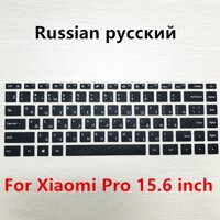 Nga/Tây Ban Nha Ốp Bao Da Bàn Phím Cho Xiaomi Mi Notebook Air 12.5 13.3 Pro 15.6 Miếng Dán Bảo Vệ Màng Bảo Vệ