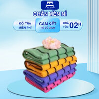 [NGẪU NHIÊN] Chăn Mền nỉ cá nhân mẫu sọc màu đẹp mắt trang nhã khổ 1m1x1m9