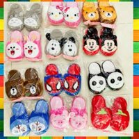 (NGẪU NHIÊN) Dép bông hình thú dễ thương - các size