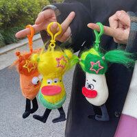 🚚Ngay lập tức vận chuyển✍ Rau chiên loạt ngộ nghĩnh sang trọng xấu xí dễ thương móc khóa mặt dây c