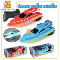 Ngày thiếu nhi thuyền điều khiển từ xa thuyền cao tốc du thuyền nước mô hình thuyền điện không thấm nước