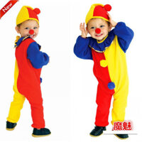 Ngày Trẻ Em Trang Phục Chú Hề Trang Phục Phù Hợp Với Ngộ nghĩnh Dễ Thương Ngộ nghĩnh cosplay Trang Phục Quần Áo 2.16