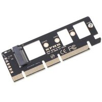 NGFF M Key M.2 NVME AHCI SSD sang PCI-E PCI Express 16x X4 Bộ chuyển đổi thẻ Riser cho XP941 SM951 PM951 A110 SSD Cáp chiều dài Không