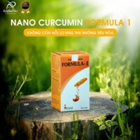 Nghệ nano Curcumin Formula -1 , Hỗ trợ điều trị viêm loét dạ dày [VIỆN HÀN LÂM] dạng nước 50ml