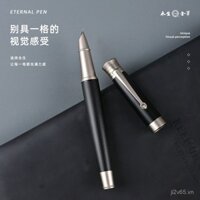 Nghệ sĩ Yongsheng uốn cong đầu khuỷu tay đánh bóng bằng tay học sinh kinh doanh Thư pháp và Ký Họa ký tên Bút máy giá trị cao